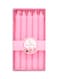 Generic Set Of 5 Scented Candle Pink 19X2cm