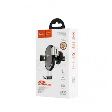 هوكو CA56 حامل موبايل معدني لتابلوه السيارة - أسود