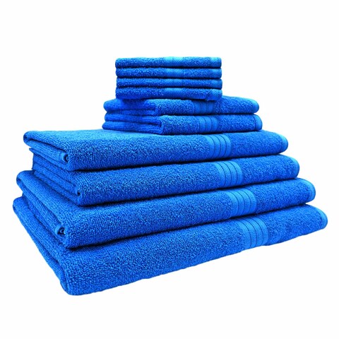 H&amp;B HYDRO TOWEL B/SHEET AZURE BLU