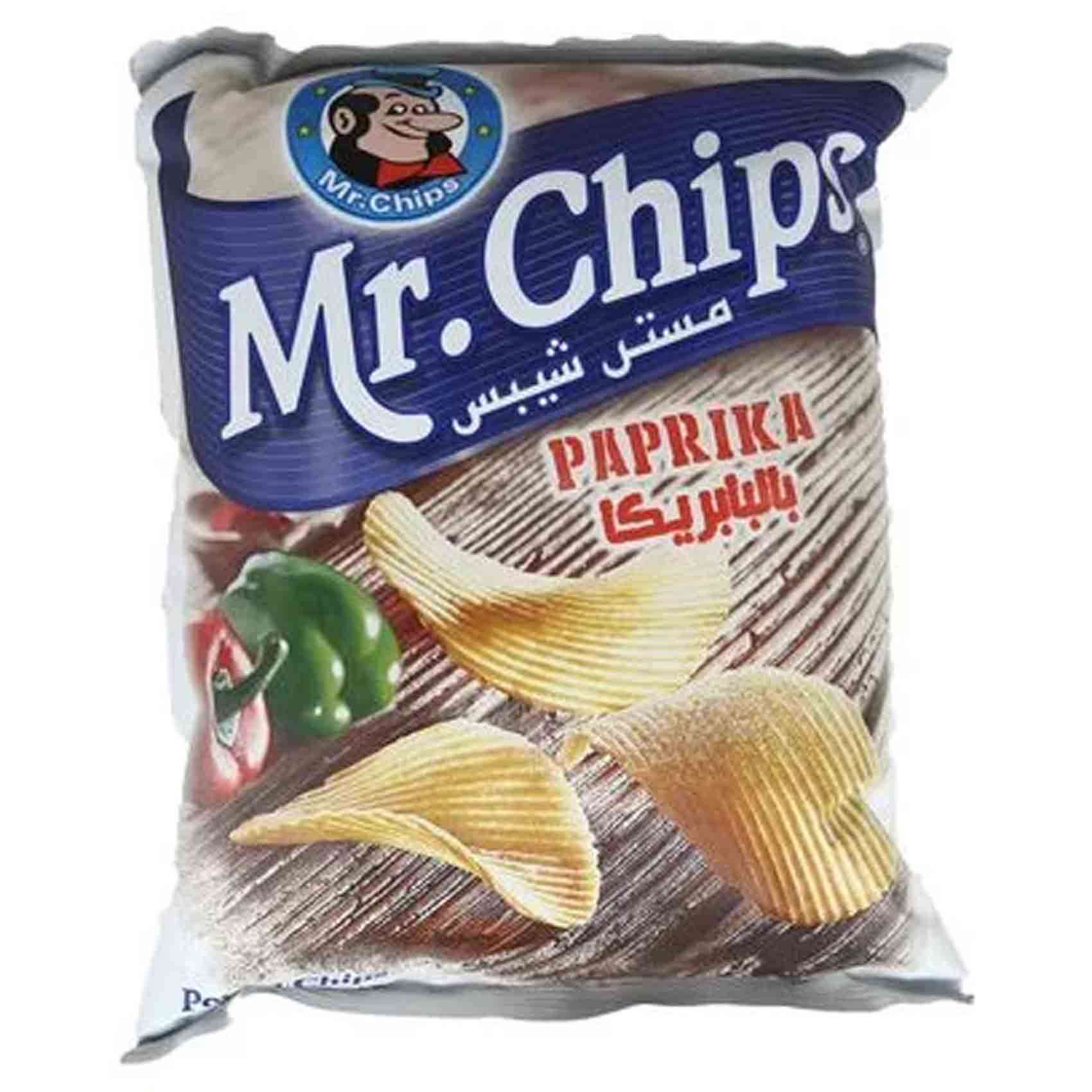 Mr.Chips Potato Paprika Flavor 140 Gram