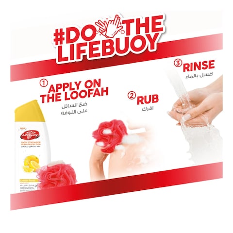 Lifebuoy Antibacterial Body Wash Refreshing For All Skin Types Lemon Fresh 500ml