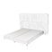 In House Geneva Velvet Bed Frame - Queen - 200x150 cm - Gray