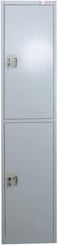 Galaxy Design Two Door Metal Locker Cabinet With Plastic Handle Grey Color Size (L x W x H) 45 x 45 x 183 Cm Model - GDF-2T No Installation included &amp; No Warranty