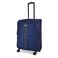 Carlton Newbury Plus 4-Double Wheel Soft Casing Medium Check-In Trolley Navy 69cm