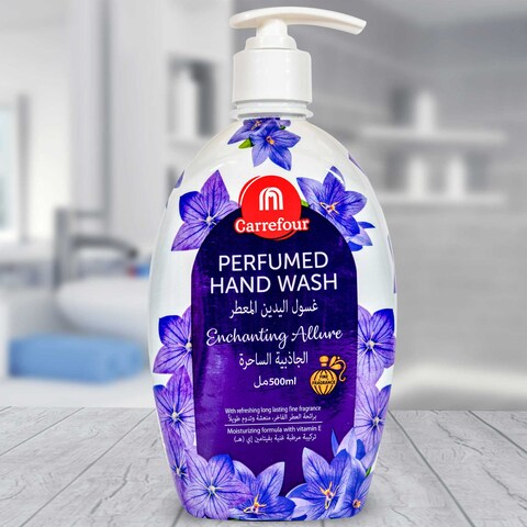 Carrefour Enchanting Allure Handwash Purple 500ml