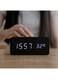 Generic Wooden LED Modern Display Electronic Desktop Digital Watch Clock