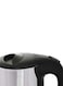 Geepas Travel Electric Kettle 0.5 L 1000 W Gk175N Silver/Black