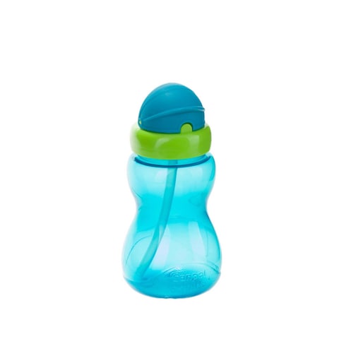 Canpol Baby Sport Cup - Blue Color - 270ml + Straw - 12ml