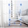 Cloth Dryer Rack White/Blue Cloth Drying Stand
