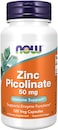 Now Foods Zinc Picolinate 50Mg 120 Veg Capsules