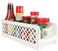 Basket Drawers 2 Tier Sliding  Portable Under Sink Kitchen Cupboard Storage