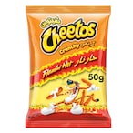 Buy Cheetos Crunchy Flaming Hot 50g in Saudi Arabia