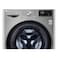 LG Front Load Automatic Washing Machine - 8Kg with 5Kg Dryer - Silver - F4R5TGG2T