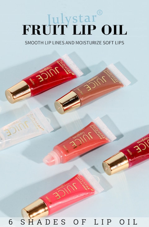 Smooth Gloss Juice Lip Gloss Hydrating Lip Gloss Infused with Delicious Fruit Flavors - 5 ml