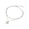 Aiwanto Anklet Silver Double Chain Ankle Chain Anklets Gift