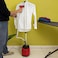 Geepas 1800W Garment Steamer - Adjustable Poles, 2 Steam Levels, Overheat &amp; Thermostat Protection, 2L Water Tank, 45S Preheat Time, 2-Year Warranty