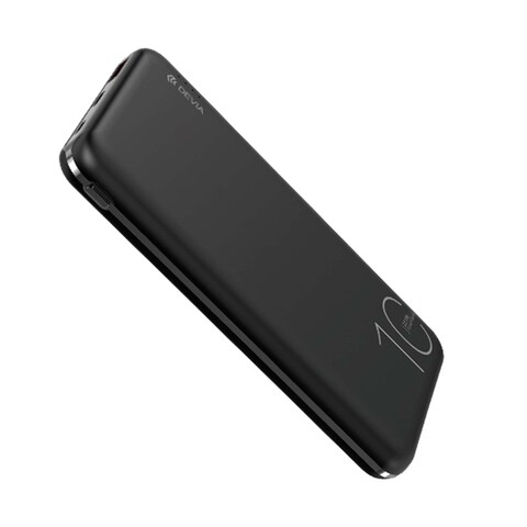 Devia EP109 Power Bank 10000 Mah - 22.5 Watt - Black