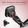 Moxedo Magnetic Car Mount Phone Holder Windshield/Dashboard Flexible Long Arm Gooseneck Strong Suction Base 360 Rotation Compatible For iPhone 13/12/11/XS/X Samsung Galaxy
