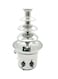 Generic Chocolate Fountain Creative Design DIY Machine Silver 48 x 47 x 48centimeter