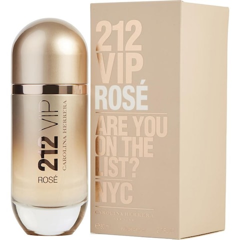 Carolina Herrera 212 VIP Rose Eau De Parfum For Women - 80ml