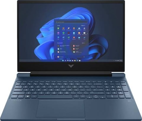 HP Victus 15-FA1093DX 15.6&quot; FHD Gaming Laptop, Intel Core i5-13420H, 8GB RAM, 512GB SSD, 144Hz, NVIDIA GeForce RTX 3050 6GB, Backlit ENG KB, Win11, Performance Blue, 7N3S2UA-International Version