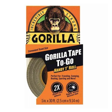 Gorilla Tape To Go Brown 1inchx30ft