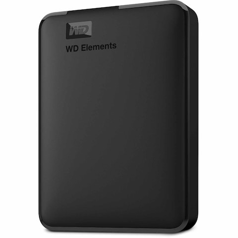 WD Elements Portable External Hard Disk Drive 5TB Black