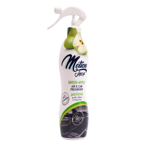 Motion Air and Car Freshener with Green Apple Scent - 400ml