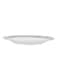 Delcasa Melamine Dinner Plate White/Brown 10X24X2.5Inch