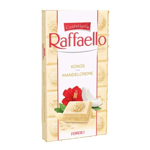 Buy Ferrero Raffaello Coconut White Chocolate 90g in UAE