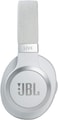 JBL Live 660NC, Wireless Over-Ear Noise Cancelling Headphones With Long Lasting Battery And Voice Assistant, White