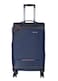 Eminent Expandable Luggage Trolley Bag Soft Suitcase for Unisex Travel Polyester Shell Lightweight with TSA lock Double Spinner Wheels E777SZ Carry On 20 Inch Navy Blue