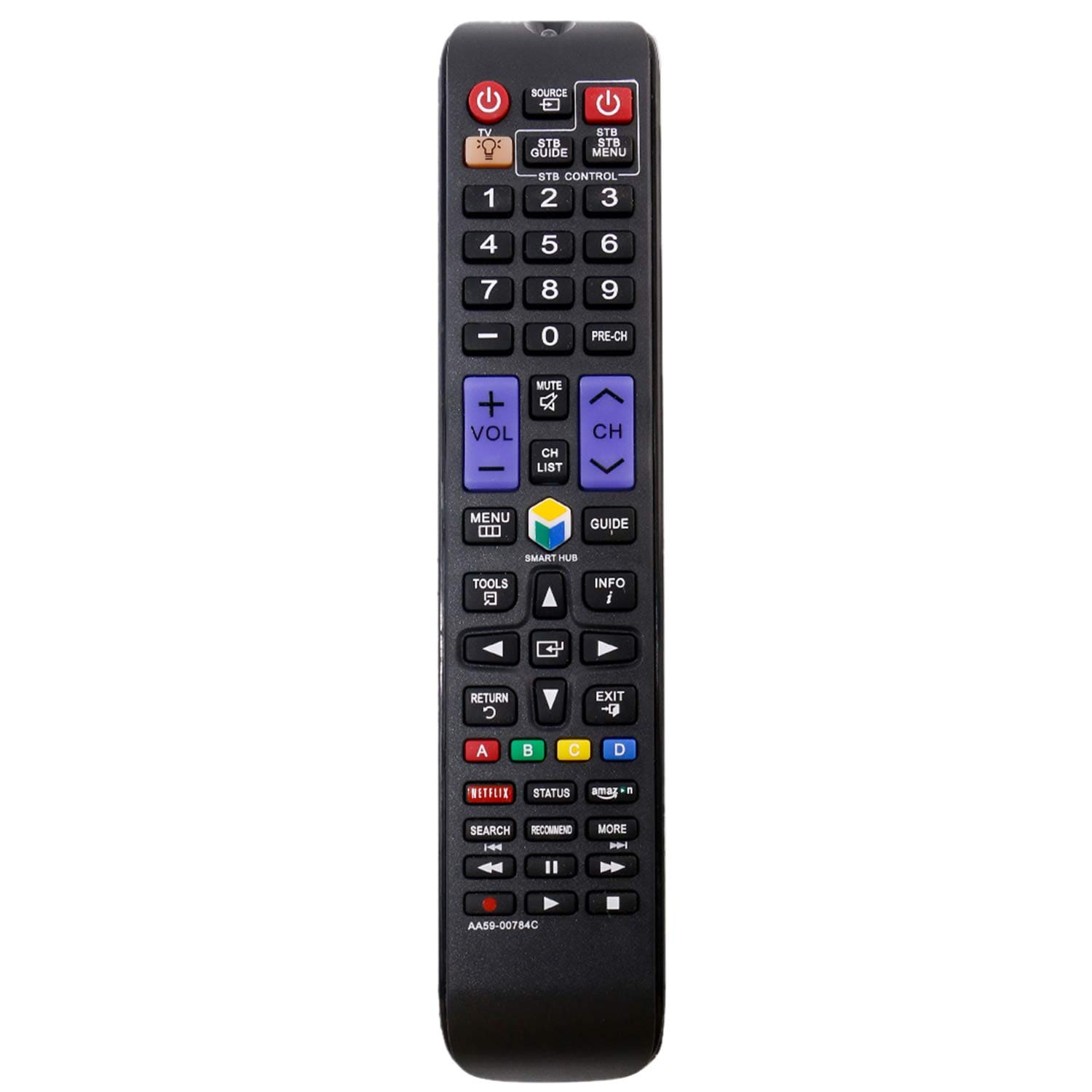 bgm Bgm New aa59-00784c Replace Remote Control For Samsung Led Lcd Tv