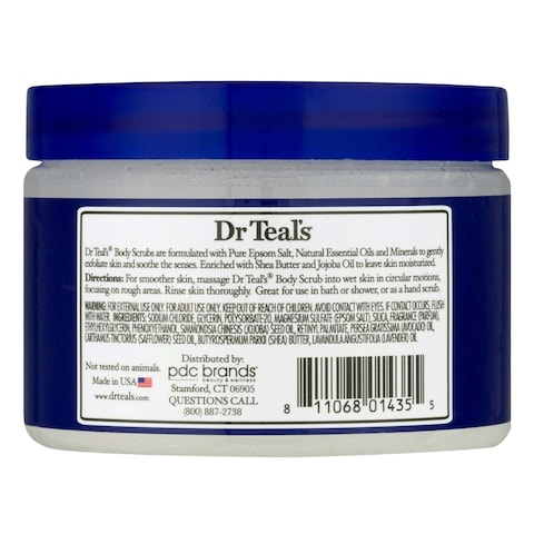 Dr Teals Epsom Salt Lavender Body Scrub 454g