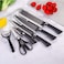 Knife Set With Scissor 8 Pcs Stainless Steel Chef knife set