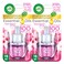 Air Wick Essential Oil Plug-In Air Freshener Cherry Blossom Clear 19ml Pack of 2