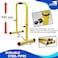 Sky Land Heavy Duty Adjustable Height &amp; Portable Multifunction Dip Stand Fitness Bar With Safety Connector For Home Training Bar Exerciseem1860, Maximum User Weight 200Kgs, Yellow