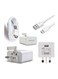 Samsung - 3-Pin Charger With Type-C Cable White
