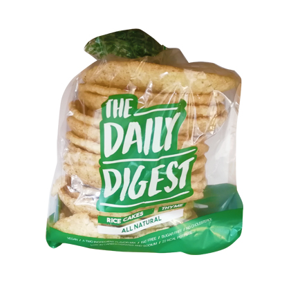 The Daily Digest Rice Cakes Thyme 90GR