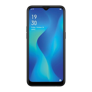 اوبو A1K  ثنائي الشريحة،  32 جيجا ،  رام 2 جيجا، شبكة الجيل الرابع ال تي اي - اسود