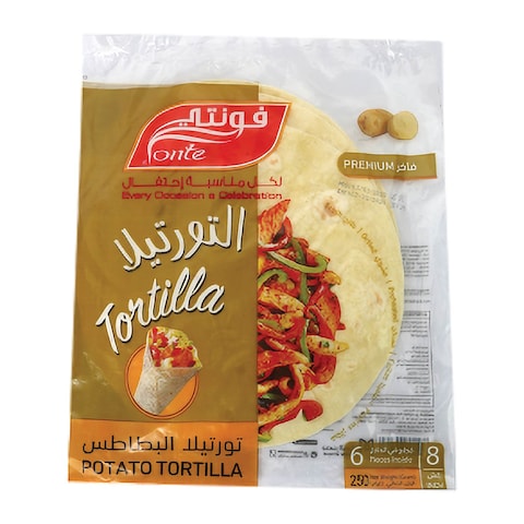 Fonte Potatoe Tortilla 6 Pieces 250g