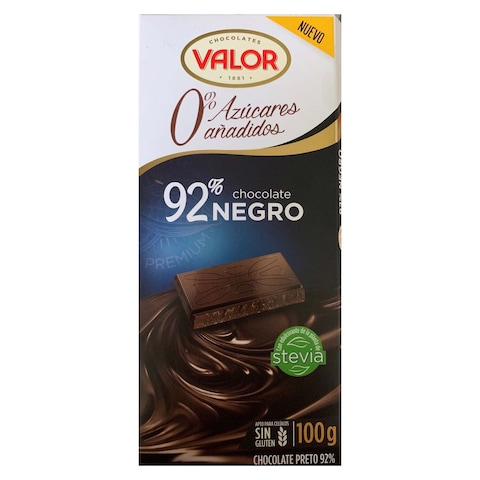 Valor Dark Chocolate 92% Cocoa - 100 gram