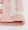 Home Style Shemtron Race Track Pattern Cotton Bath Mat Pink- 40 X 60 cm