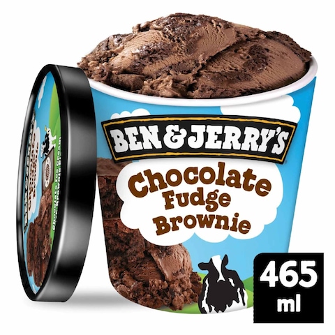 Ben &amp; Jerry&rsquo;S Chocolate Fudge Brownie 465Ml