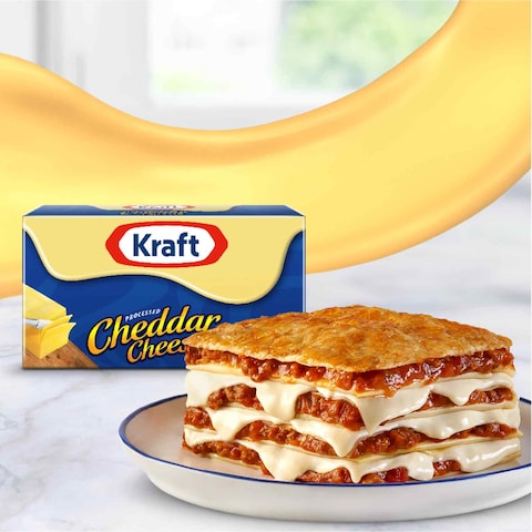 Kraft Cheddar Cheese Block, 250g Pack of 2