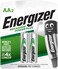 Energizer Recharge Power Plus AA Nh-15Bp2 Batteries - 2 Pieces
