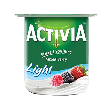 Activia Stirred Yoghurt Mix Berry Light 120GR