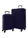 2-Pieces Hardside Travel Trolley Luggage Set Navy 20/28 New