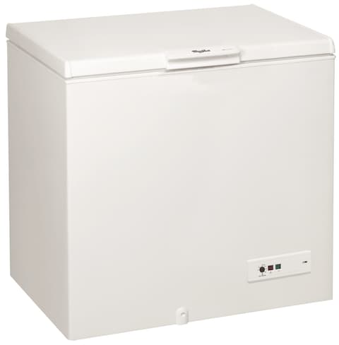 Whirlpool free standing 251L Chest Freezer white  CF340T