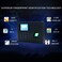 Generic-Intelligent Biometric Fingerprint Password Attendance Machine Employee Checking-in Recorder 2.4 inch TFT LCD Screen DC 5V Time Attendance Clock
